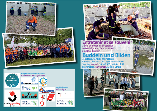 Flyer Buddeln und Bilden