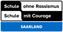 Logo: Schule ohne Rassismus - Schule mit Courage | Saarland